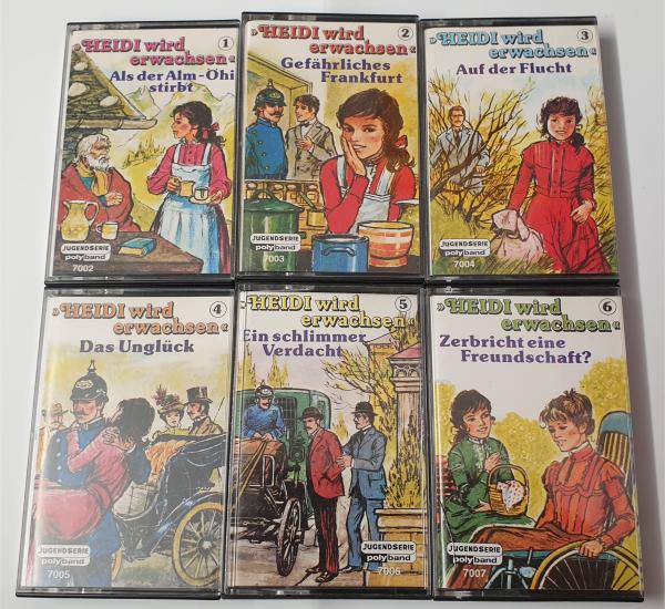 HEIDI 1 bis 6 (MC-Set)